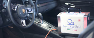 sanificazione con ozono interni auto modena sanity system